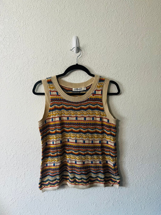 Iris Sleeveless Sweater