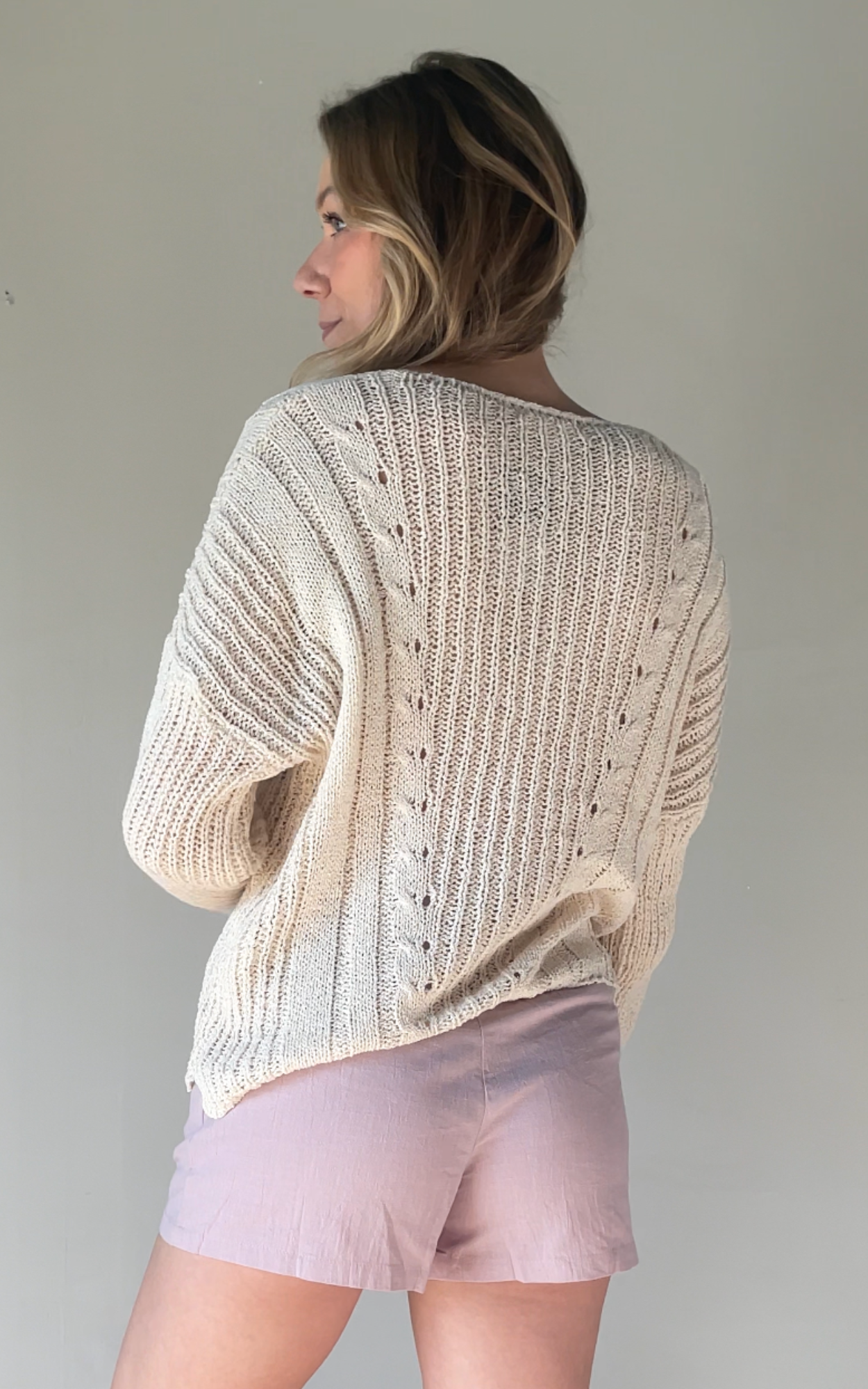 Oatmeal Knit Sweater