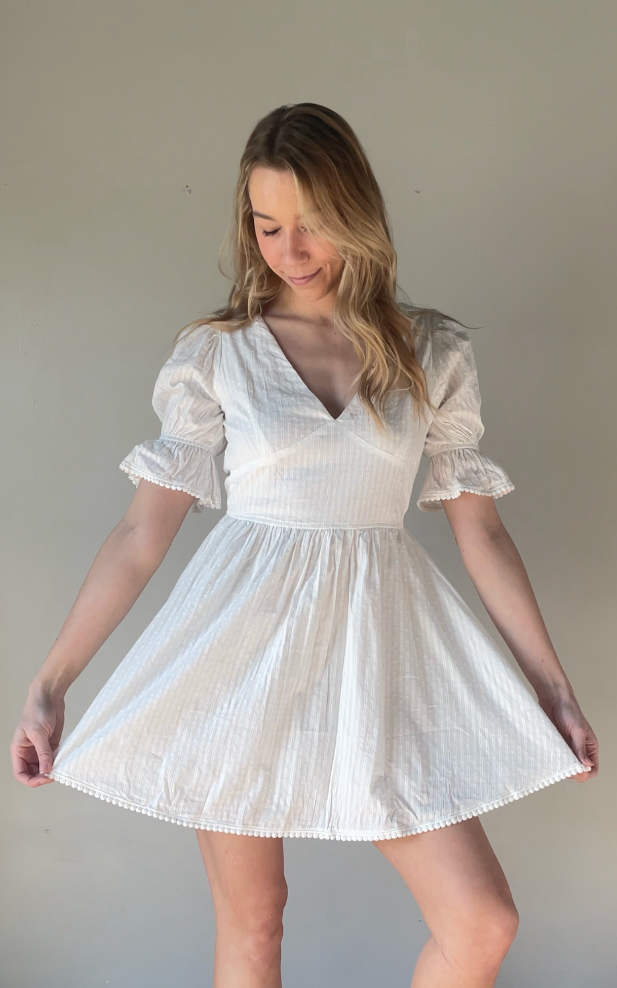mia mini dress *Mia Mini Dress (Blush Floral)